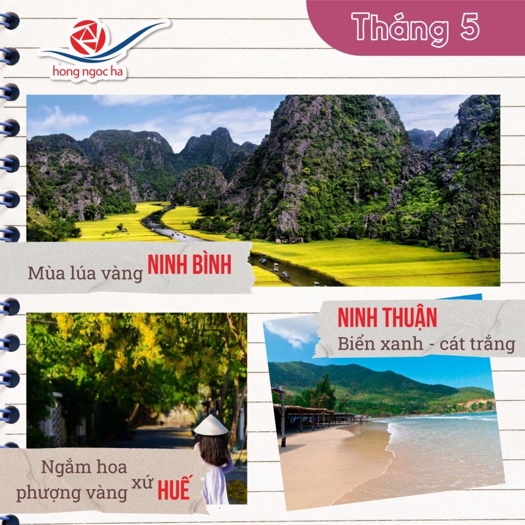 CẨM NANG DU LỊCH TUYỆT ĐỈNH 12 THÁNG KHÁM PHÁ VIỆT NAM - Hong Ngoc Ha Travel
