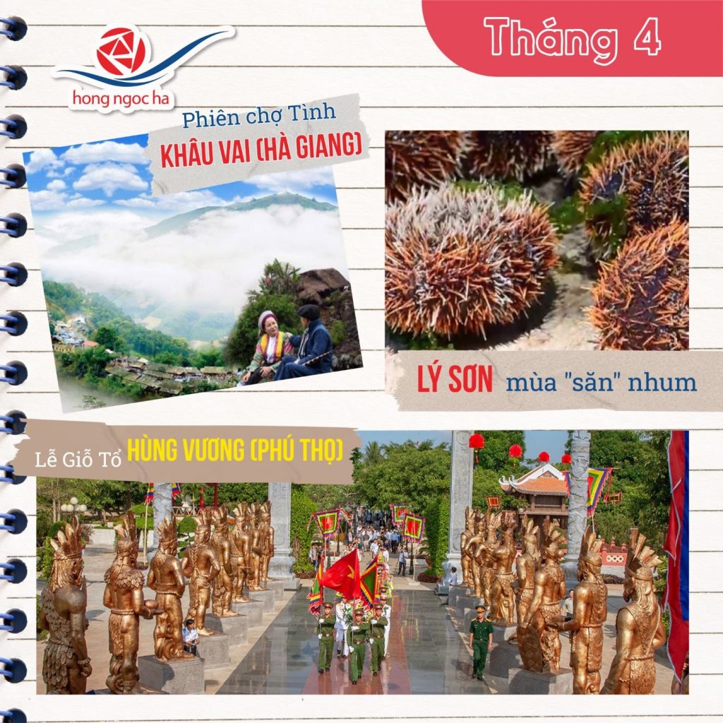 CẨM NANG DU LỊCH TUYỆT ĐỈNH 12 THÁNG KHÁM PHÁ VIỆT NAM - Hong Ngoc Ha Travel